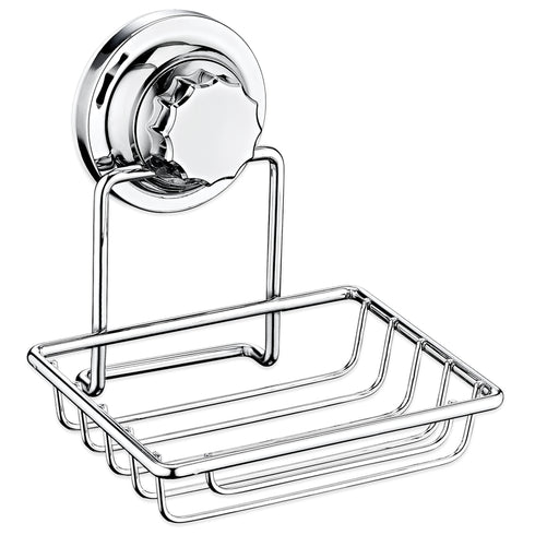 Soap Dish Holder with Powerful Vacuum Suction Cup